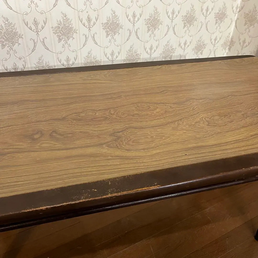 [Antiguo] Mesa de centro de madera, mesa baja, mesa zato, estante, muebles antiguos