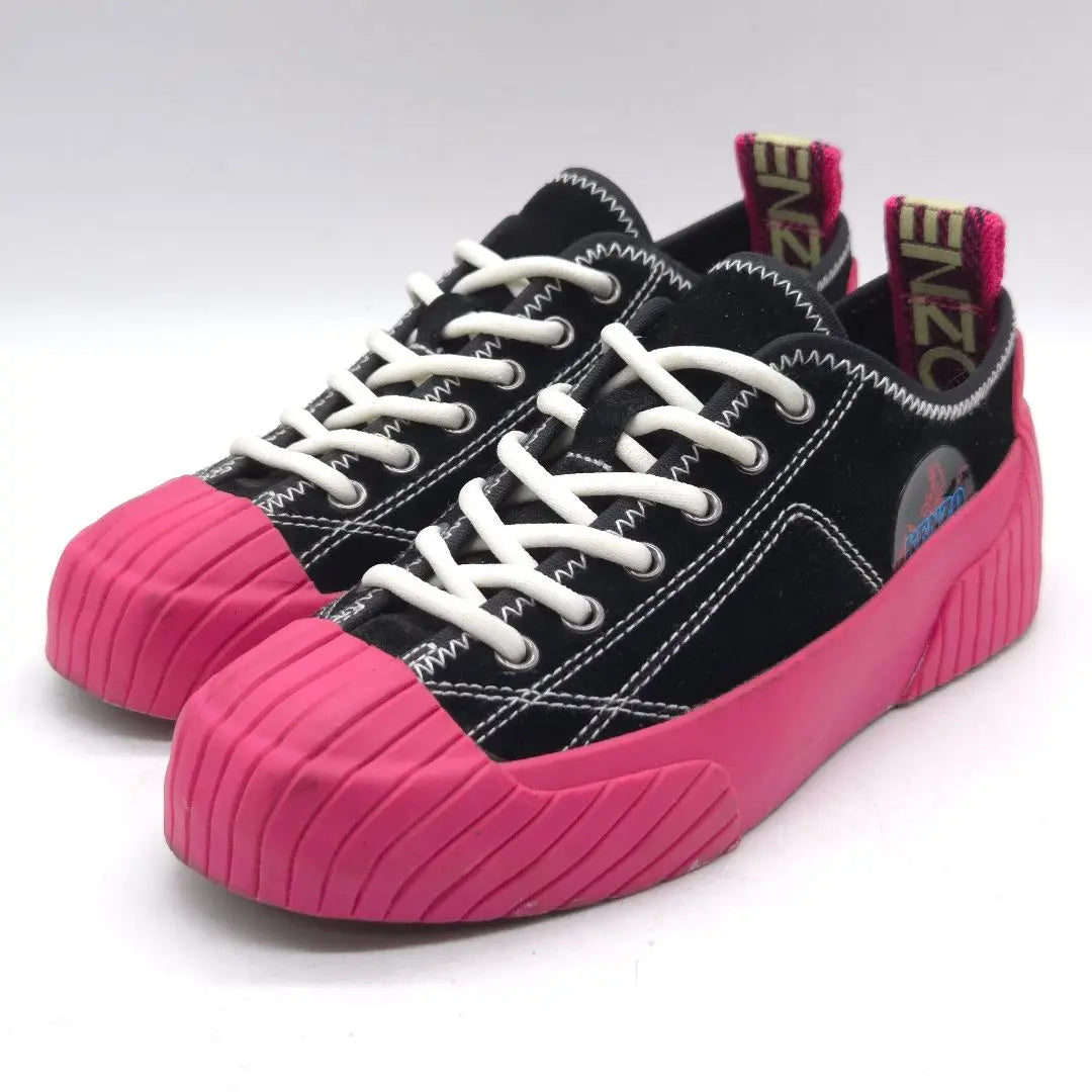 KENZO Sneakers 35 Approx. 22.5cm Pink Black