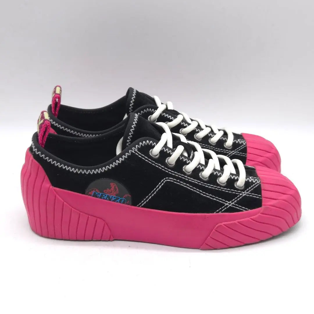 KENZO Sneakers 35 Approx. 22.5cm Pink Black