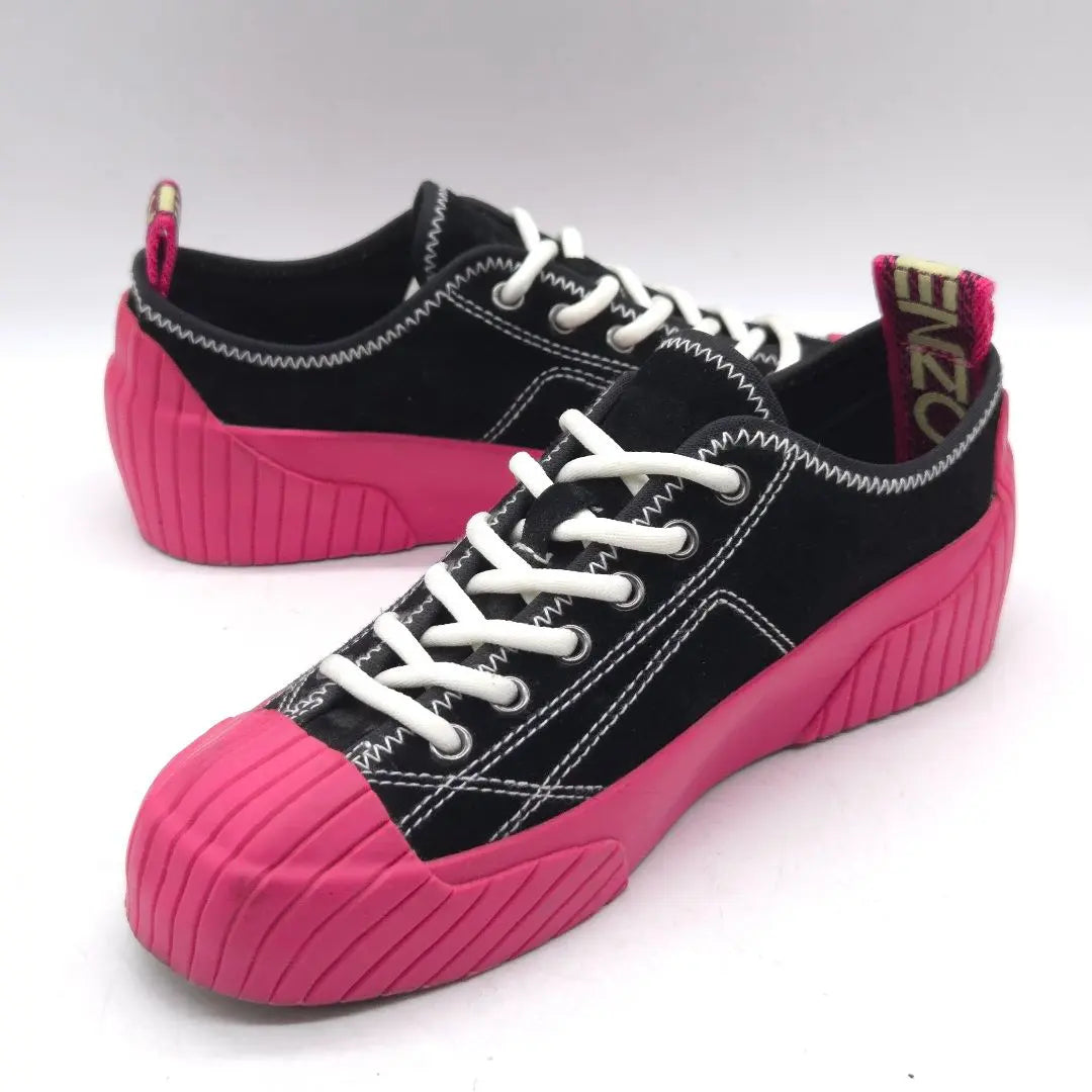 KENZO Sneakers 35 Approx. 22.5cm Pink Black