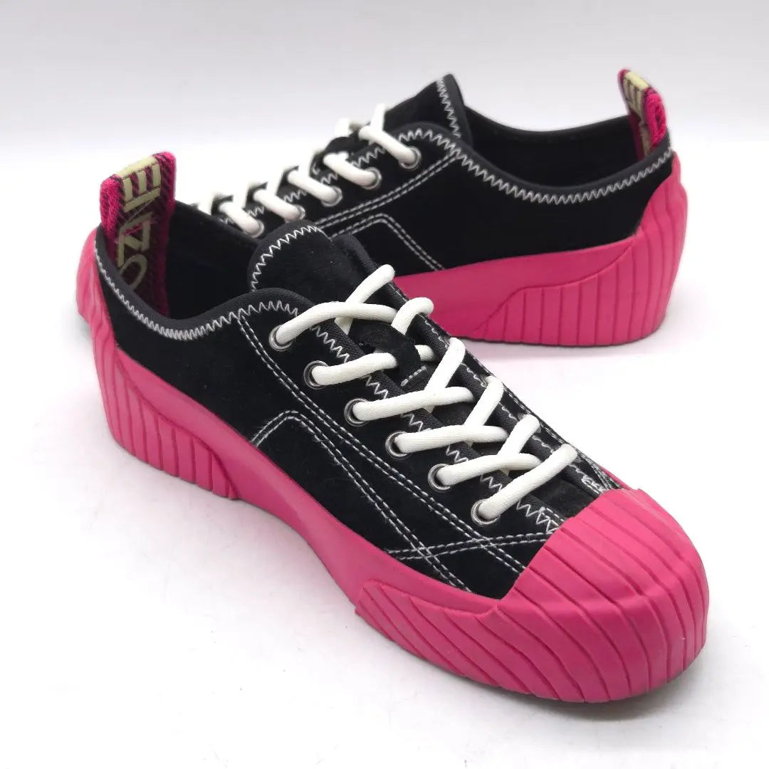 KENZO Sneakers 35 Approx. 22.5cm Pink Black