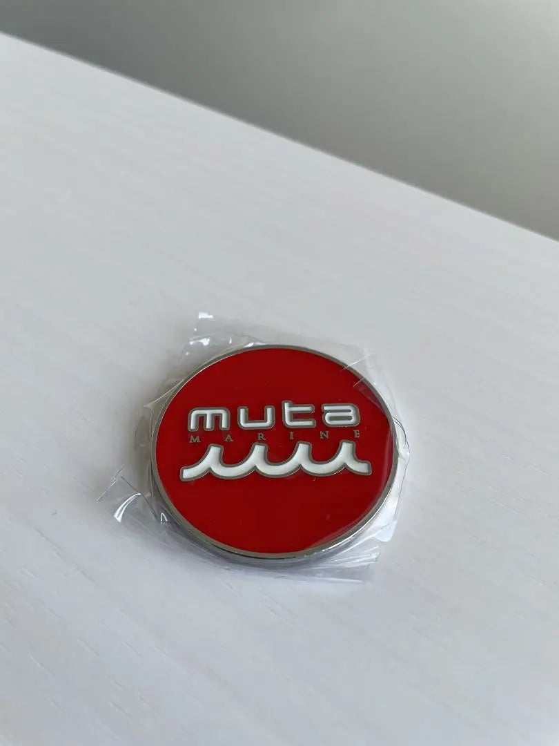 MUTA MARINE Golf Marker Coin Marker Red New