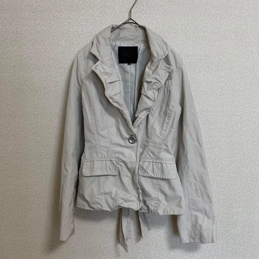 Jetlabel Tailored Wire Design Jacket Light Gray S | JetLabel　テーラード　ワイヤー　デザイン　ジャケット　ライトグレー　Ｓ