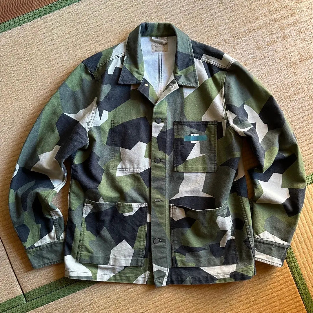 “Paul Swedish Camo” nudiejeans coverall camouflage