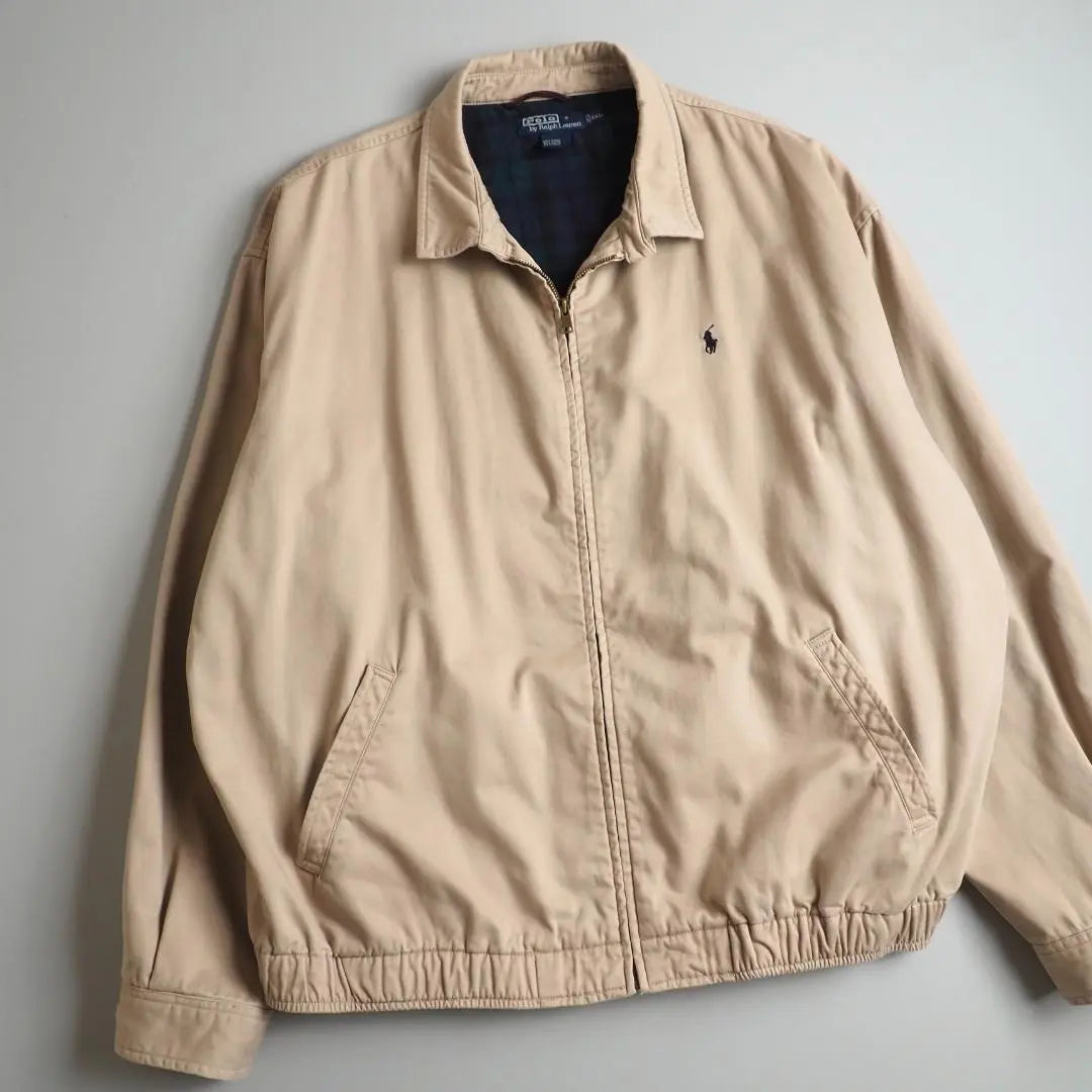 Ralph Lauren swing top beige lining check big size beautiful item