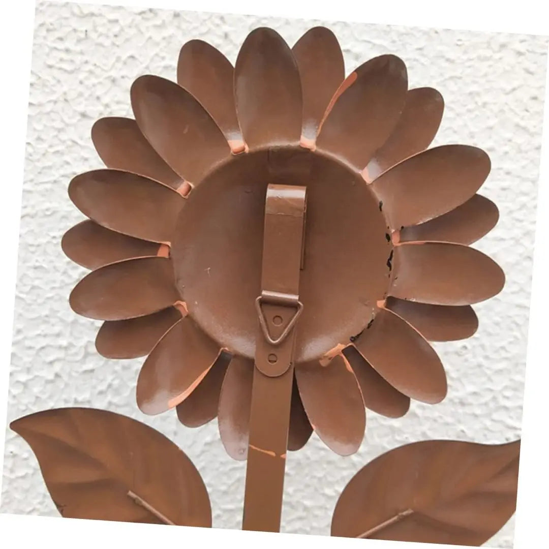 New ⭐️Sunflower Keychain Rustic Decoration Flower Wall Decoration Retro Hook Metal