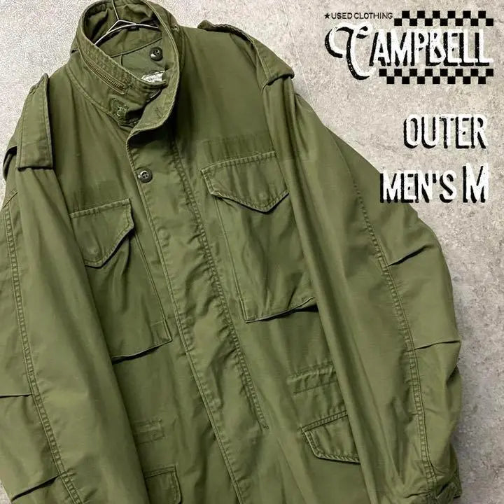 [Rara ☆ Importación de EE. UU. Años 70] Chaqueta militar MM-65 de EE. UU. para hombre M