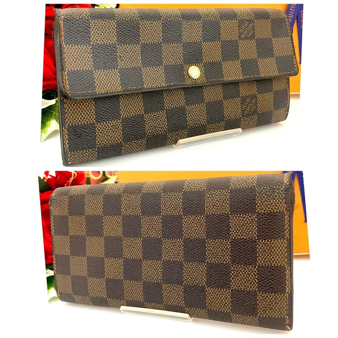 ✨️First come, first served✨️Louis Vuitton Portefeuille Sarah Damier Long Wallet