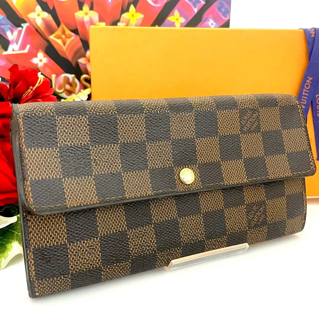 ✨️First come, first served✨️Louis Vuitton Portefeuille Sarah Damier Long Wallet