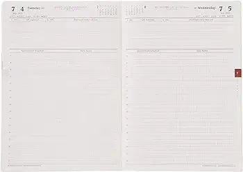 Franklin Planner Organizer 1 Page a Day Sylvia Navy