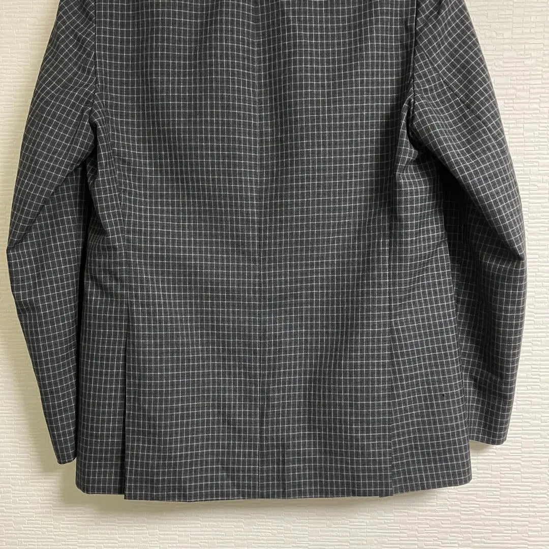 90s A.P.C. Lattice Pattern Tailored Jacket, A.P.S. Check Made in France