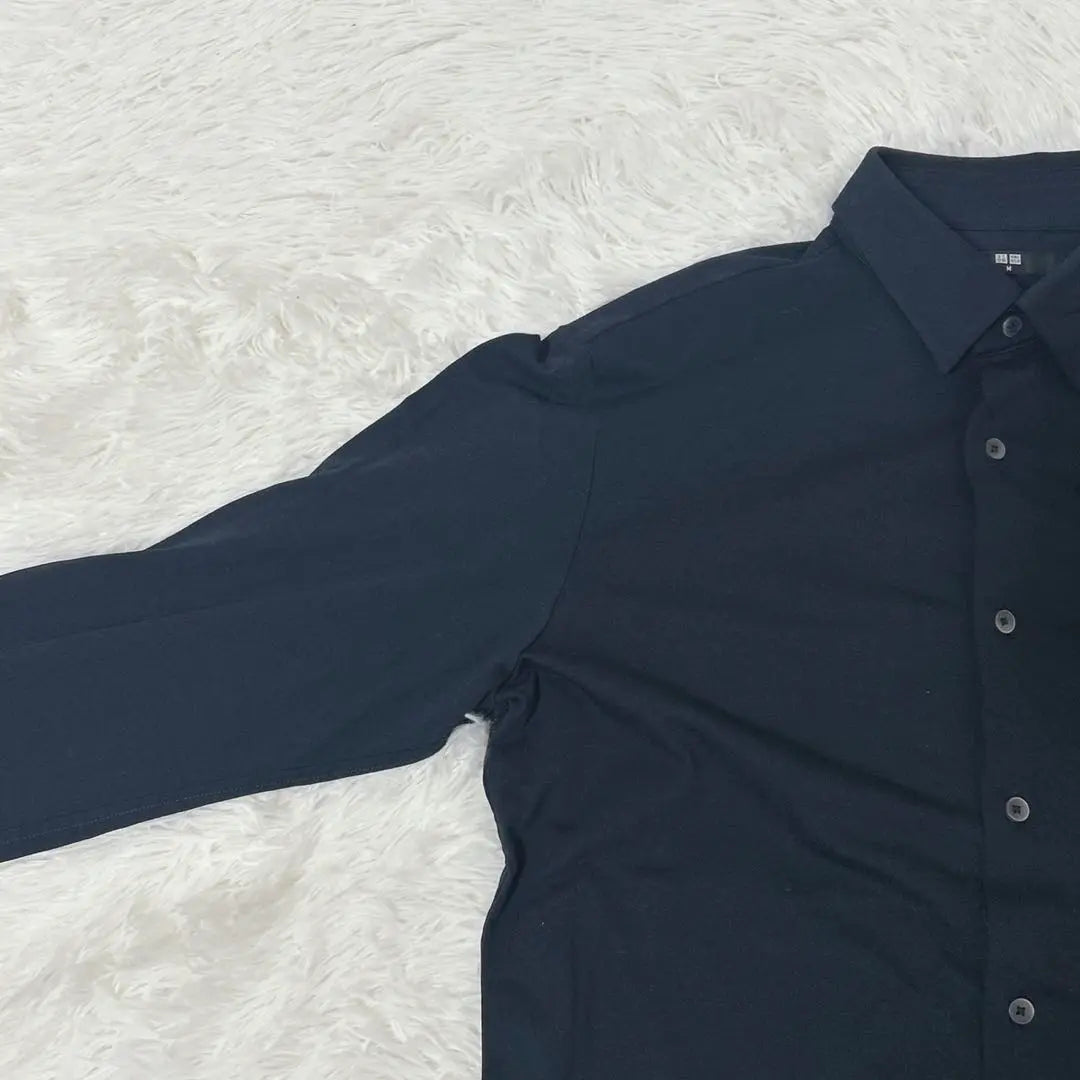 [c3032] ✨Good condition✨ Tops Shirt Navy Long Sleeve Men's