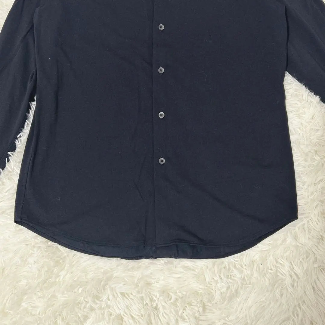 [c3032] ✨Good condition✨ Tops Shirt Navy Long Sleeve Men's