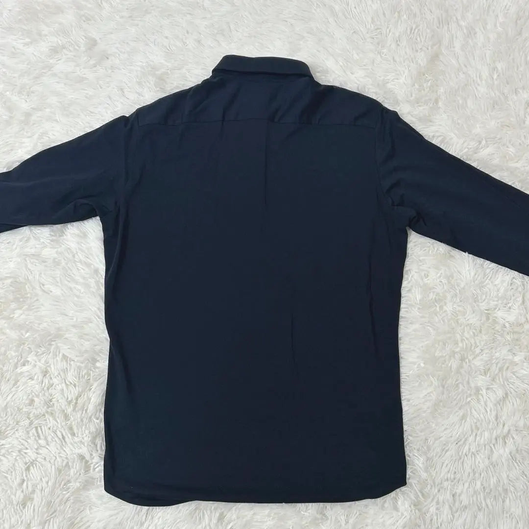 [c3032] ✨Good condition✨ Tops Shirt Navy Long Sleeve Men's