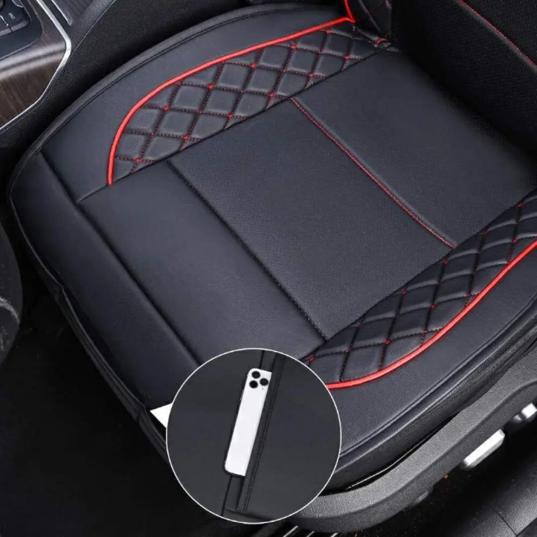 Funda de asiento de coche básica Deluxe con funda lateral y ajuste universal