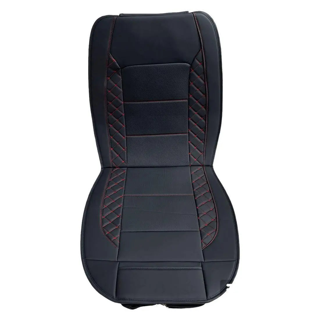 Funda de asiento de coche básica Deluxe con funda lateral y ajuste universal