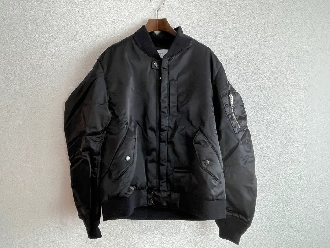 B02105 UN3D. Unsleashed MA-1 Military Jacket | B02105      UN3D. アンスリード　MA-1 ミリタリージャケット