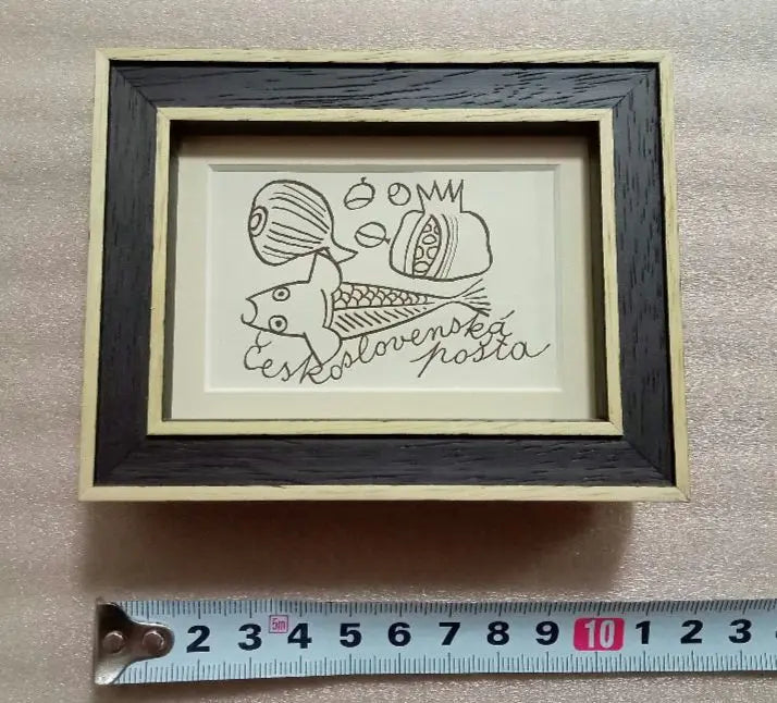 ♾️ Mini Frame Art Frame (Czechoslovak FDC)