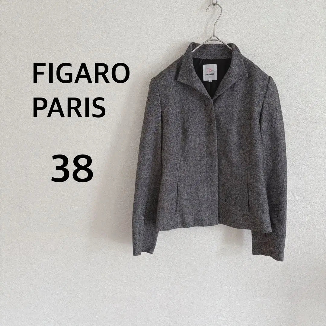 Chaqueta Figaro Paris para mujer, traje formal de lana, talla 38, otoño/invierno