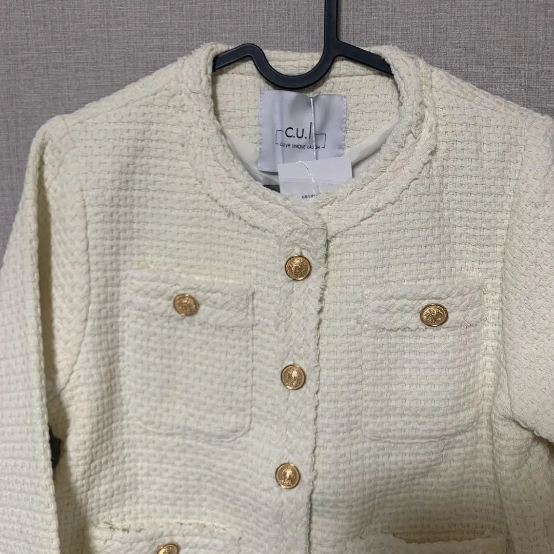 Tweed Jacket New Ladies L Size