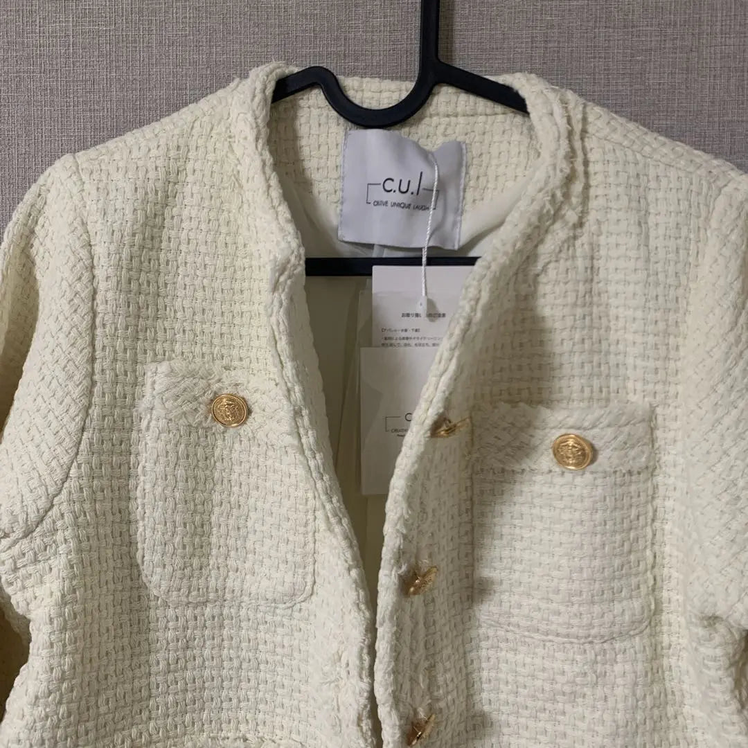 Chaqueta de tweed Nueva señoras Talla L | ツイードジャケット 新品 レディース Lサイズ