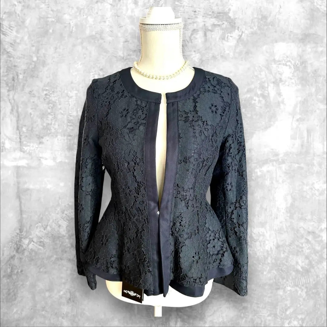 ♦︎Chaqueta sin cuello peplum reversible de Ruille Boutique sin usar