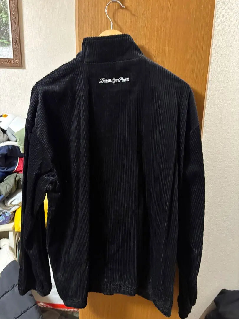 Black Eye Patch Corduroy Jacket XL