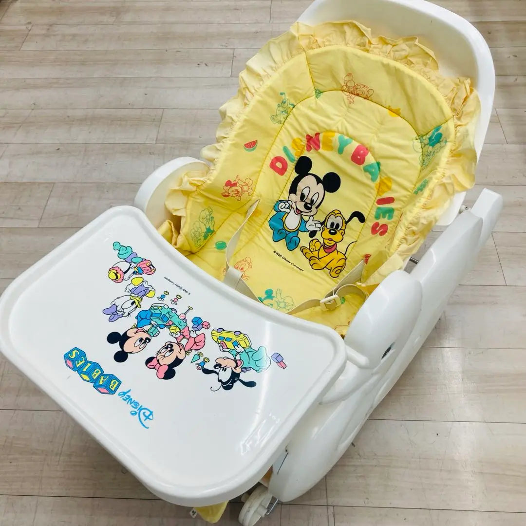 Silla baja Mickey Minnie Reclinable Retro Swan Swan Table | ローチェア ミッキー ミニー リクライニング レトロ スワン 白鳥 テーブル