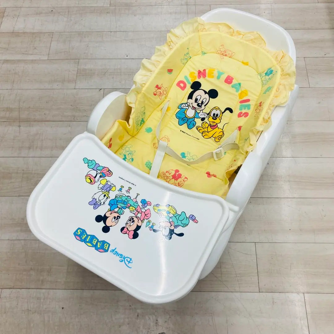 Silla baja Mickey Minnie Reclinable Retro Swan Swan Table | ローチェア ミッキー ミニー リクライニング レトロ スワン 白鳥 テーブル