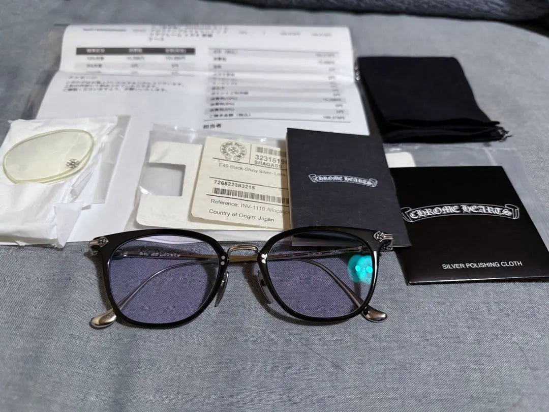 CHROME HEARTS Glasses SHAGASS Side Cross Wellington