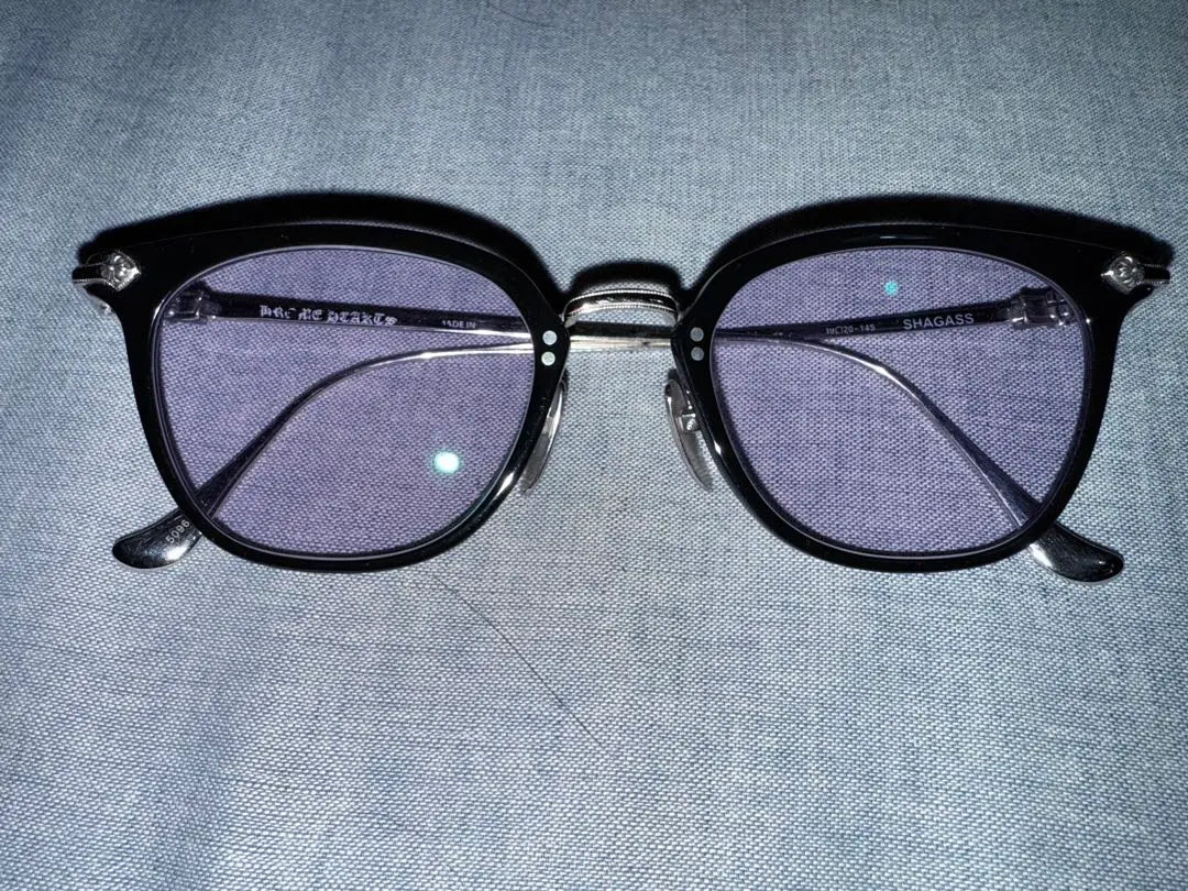 CHROME HEARTS Glasses SHAGASS Side Cross Wellington