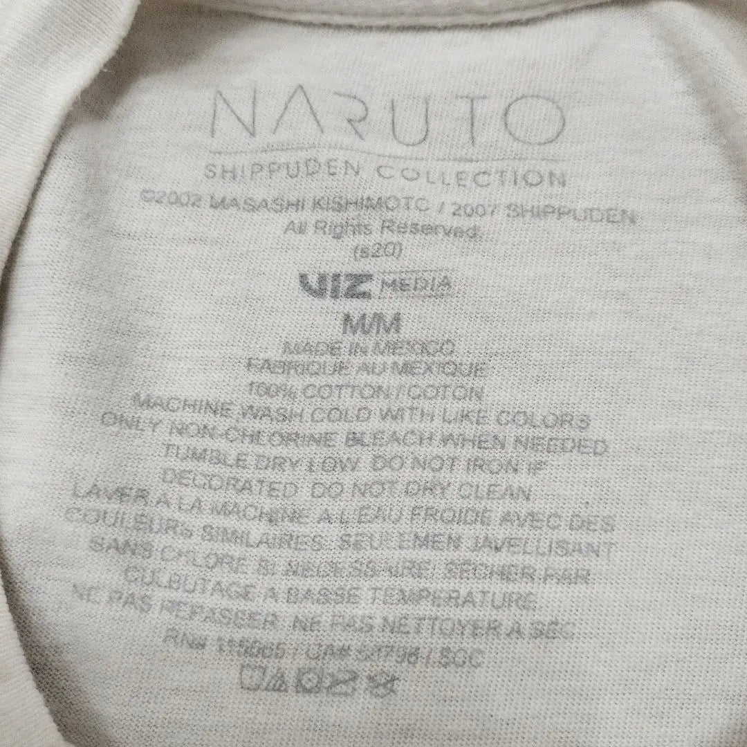 US used clothing T-shirt Naruto Naruto Hatake Kakashi Konohagakureno Sato M