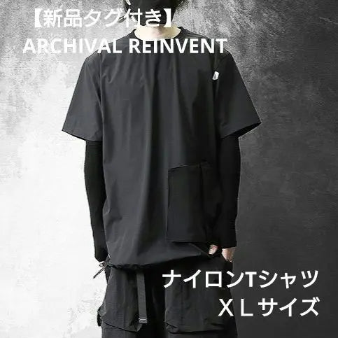 [New tag included] ARCHIVAL REINVENT Nylon T-shirt, size XL