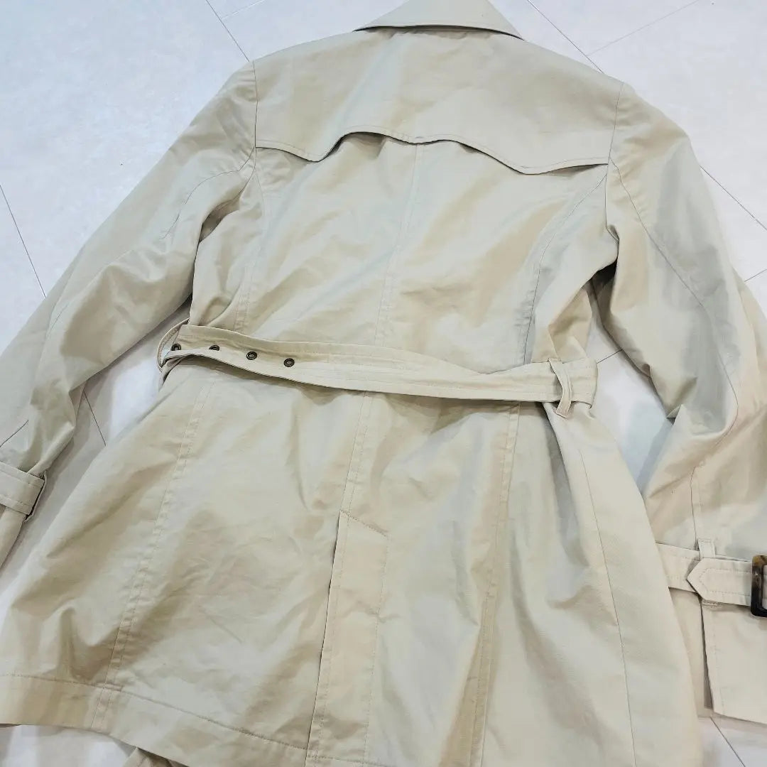 23 wards trench coat office elegant high-looking