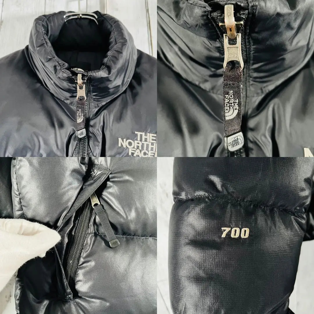 Chaqueta de plumas The North Face 700FP Nupsi Black S139 | ザノースフェイス ダウンジャケット 700FP ヌプシ ブラック S139