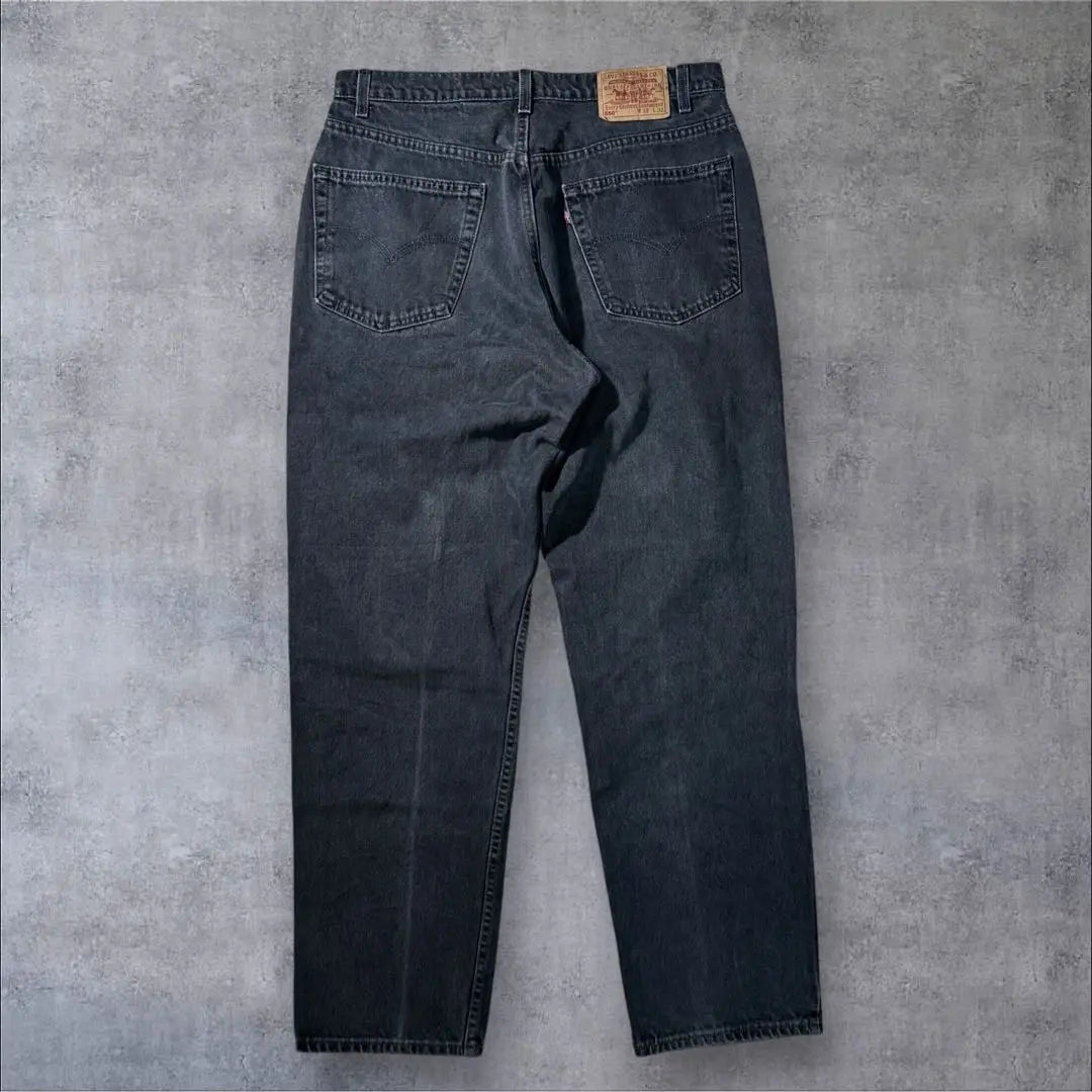 Levi's 550 Black USA Denim Jeans W38L32