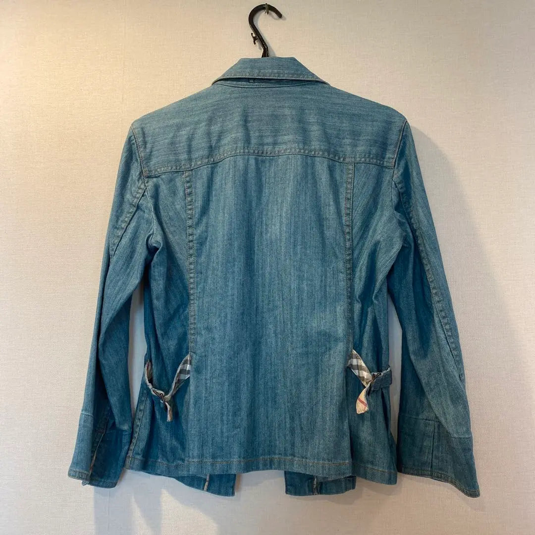 Burberry denim jacket 42