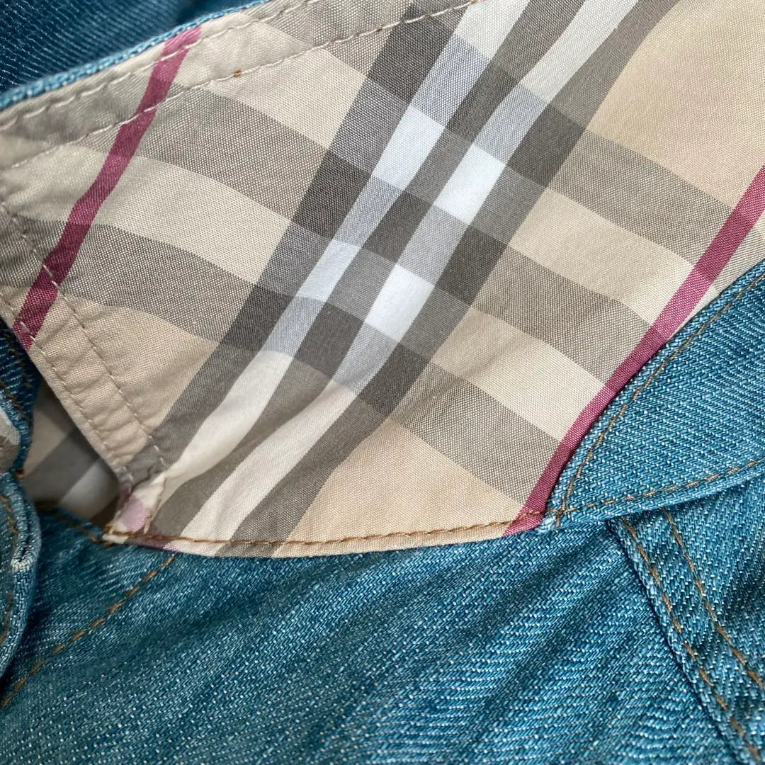 Burberry denim jacket 42