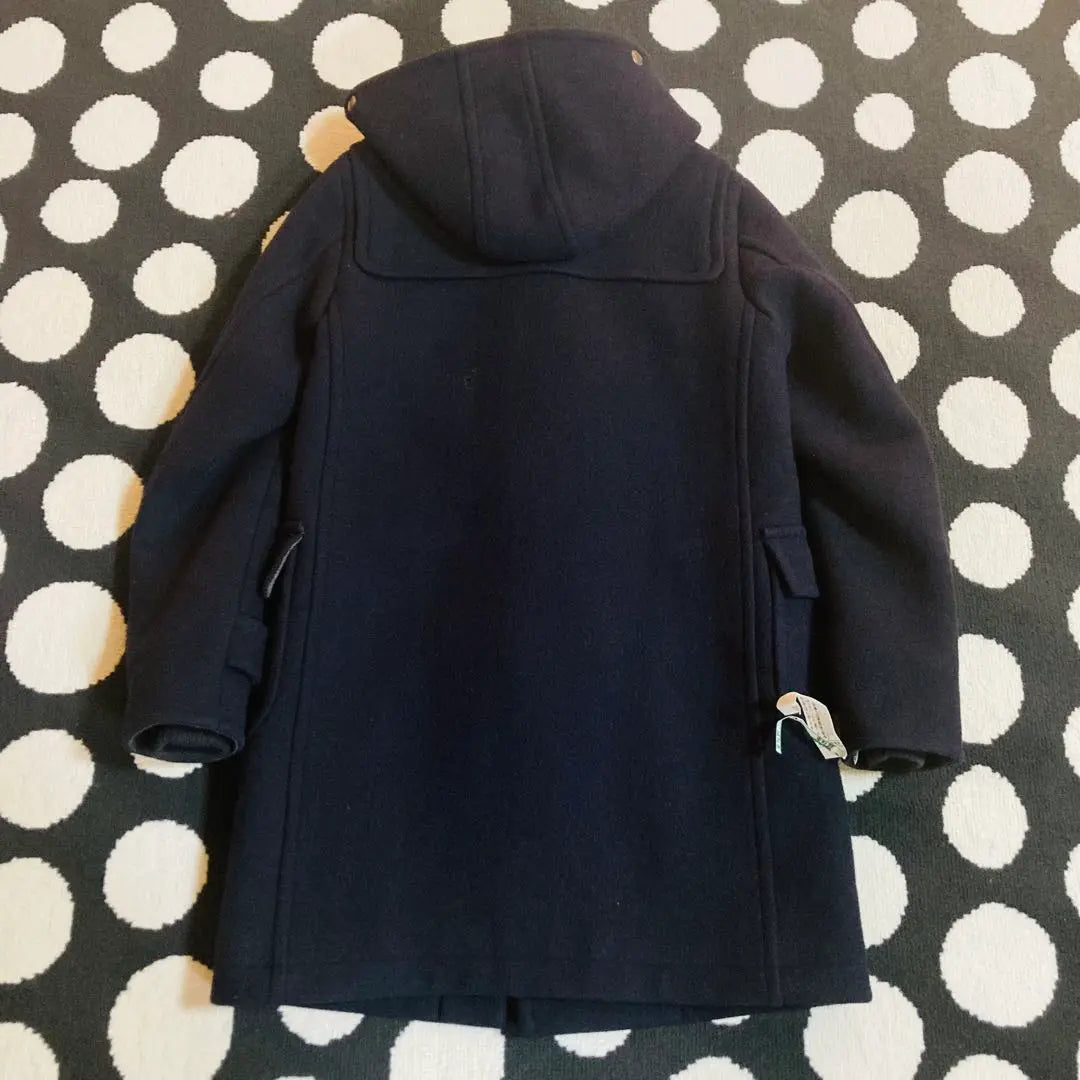 scye duffle coat 36 navy