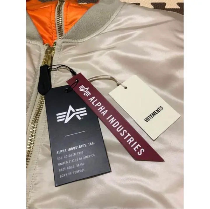 VETEMENTS 22AW Double zip bomber