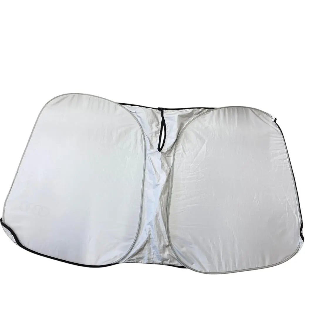 yt35 Audi windshield sunshade silver with storage case