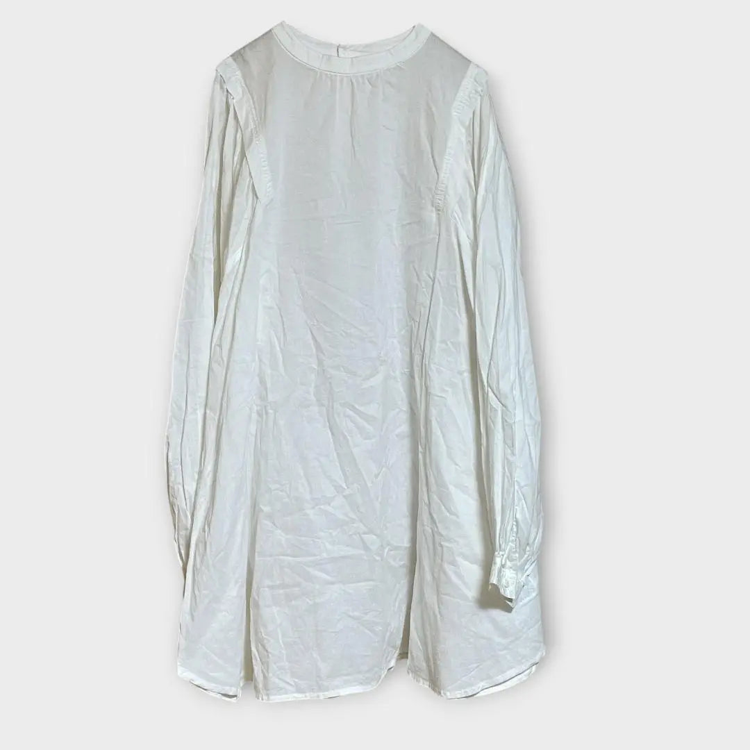 Kastane (Castane) White Tops Natural Cotton Free F Thin | Kastane(カスタネ) 白いトップス ナチュラル コットン フリー Ｆ薄手