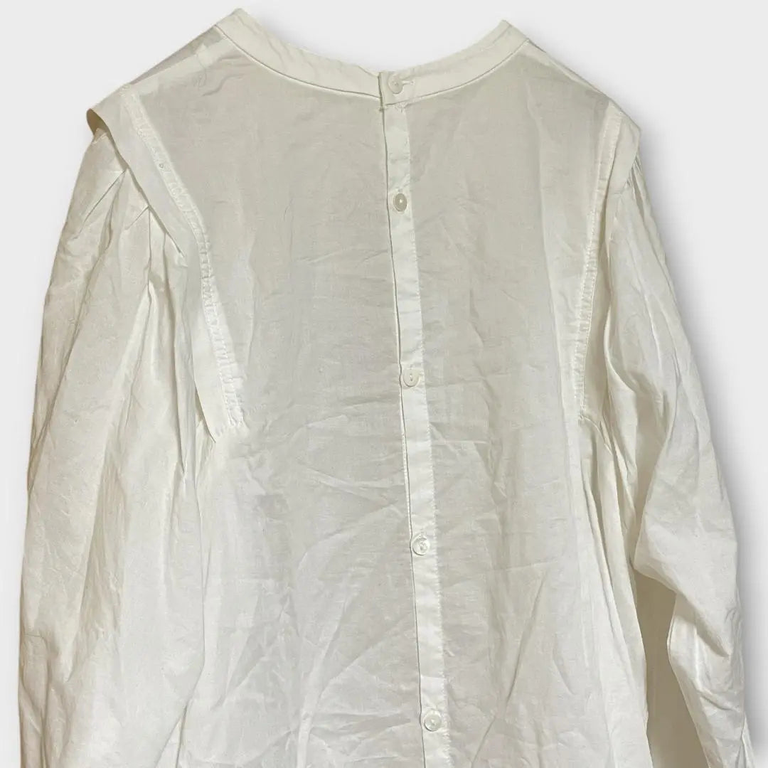 Kastane (Castane) White Tops Natural Cotton Free F Thin | Kastane(カスタネ) 白いトップス ナチュラル コットン フリー Ｆ薄手