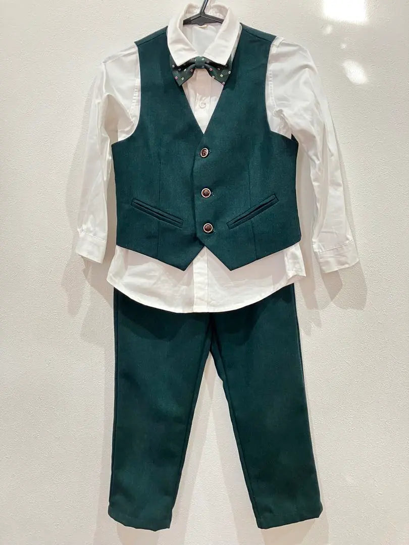 ⭐︎Formal children's suit⭐︎ Jacket + shirt + vest pants + bow tie ⑤ points ❣️