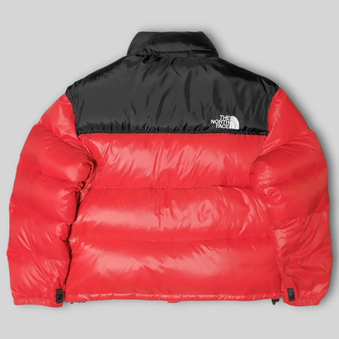 L★90s THE NORTH FACE★Nupsi Down Jacket★Red Black★98 Year