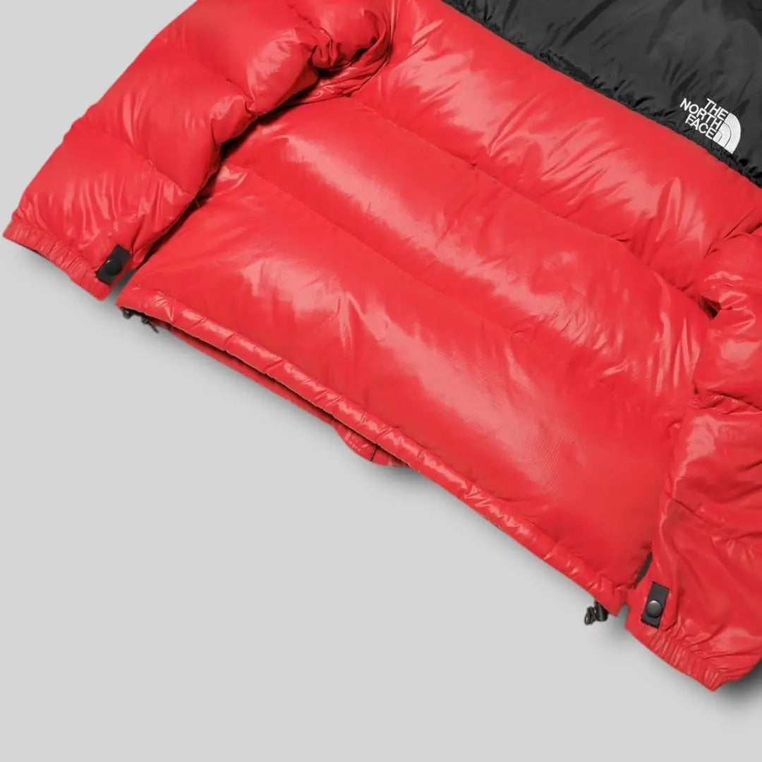 L★90s THE NORTH FACE★Nupsi Down Jacket★Red Black★98 Year