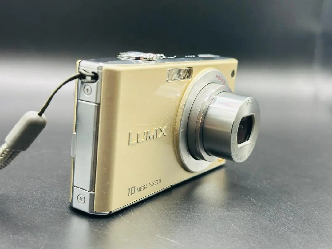 [Artículo raro] Panasonic DMC-FX35 Artículo dorado funcional