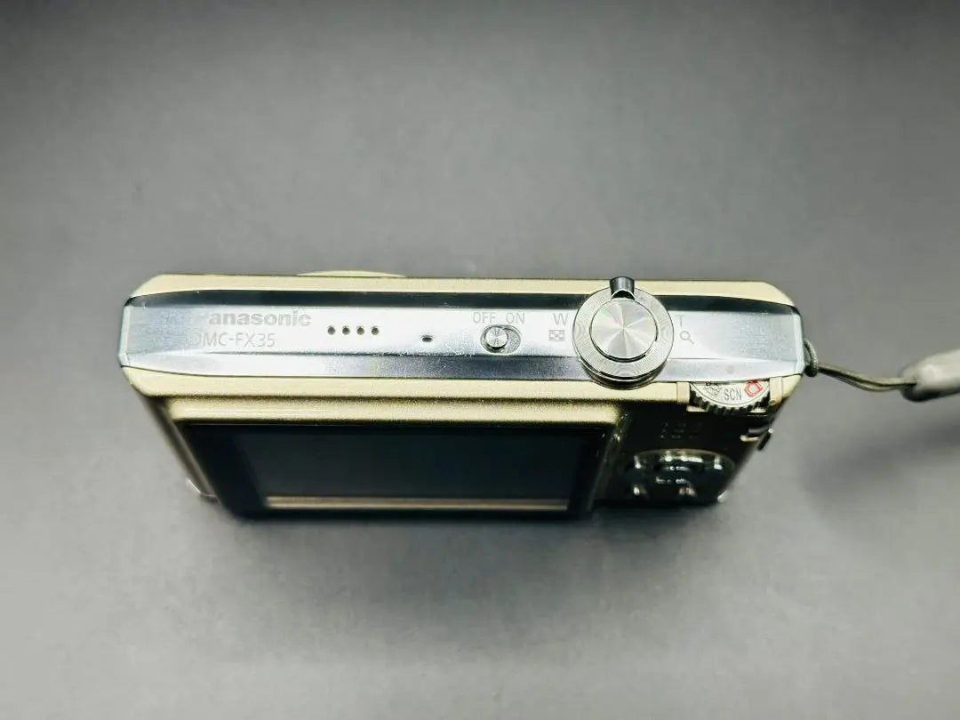 [Rare item] Panasonic DMC-FX35 Gold Working item