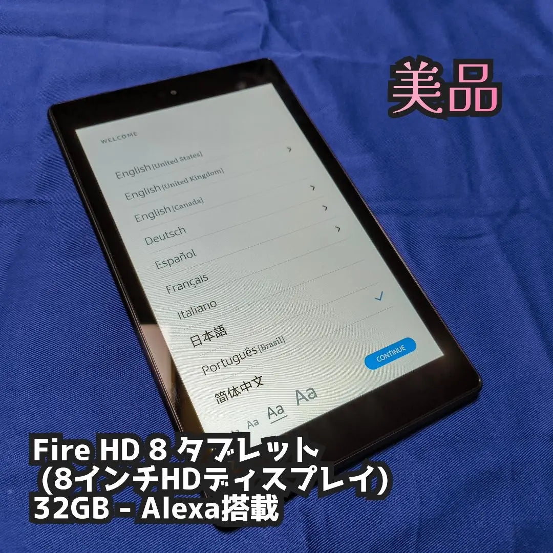 Fire HD 8 Tablet 32GB - Alexa installed