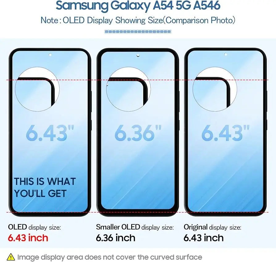 Galaxy A54 5G 6.43 inch Replacement Repair LCD Panel Set